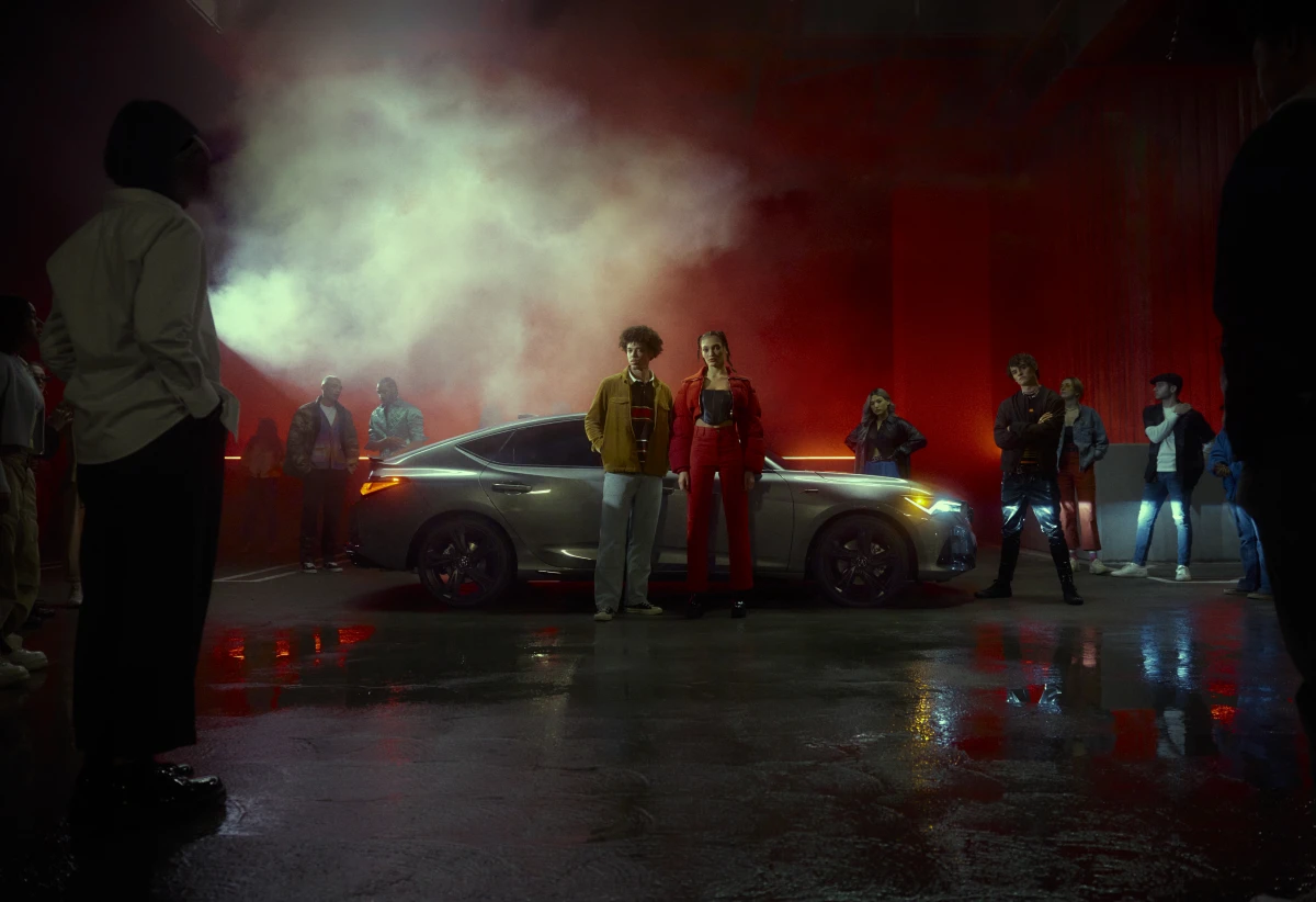 Acura Campaign, Honda Brand, Lifestyle People with Cars
